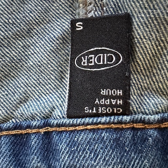 Cider  Womens sz 5 Wide Leg High Rise Rainbow Pockets, Y2K, Carnaval, Feminine - Picture 4 of 8